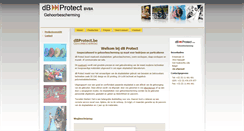 Desktop Screenshot of dbprotect.be