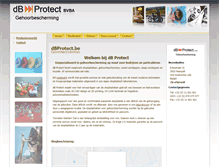 Tablet Screenshot of dbprotect.be